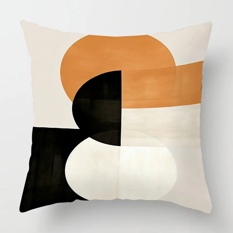 Abstract Geometric Pillow Cover