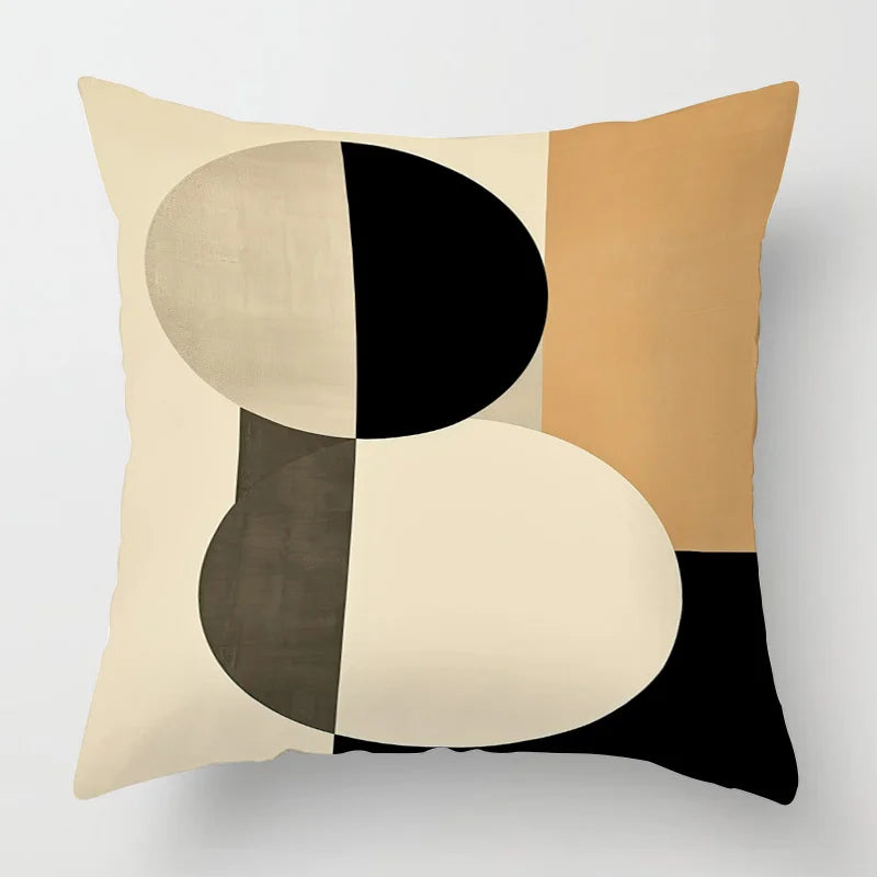 Abstract Geometric Pillow Cover