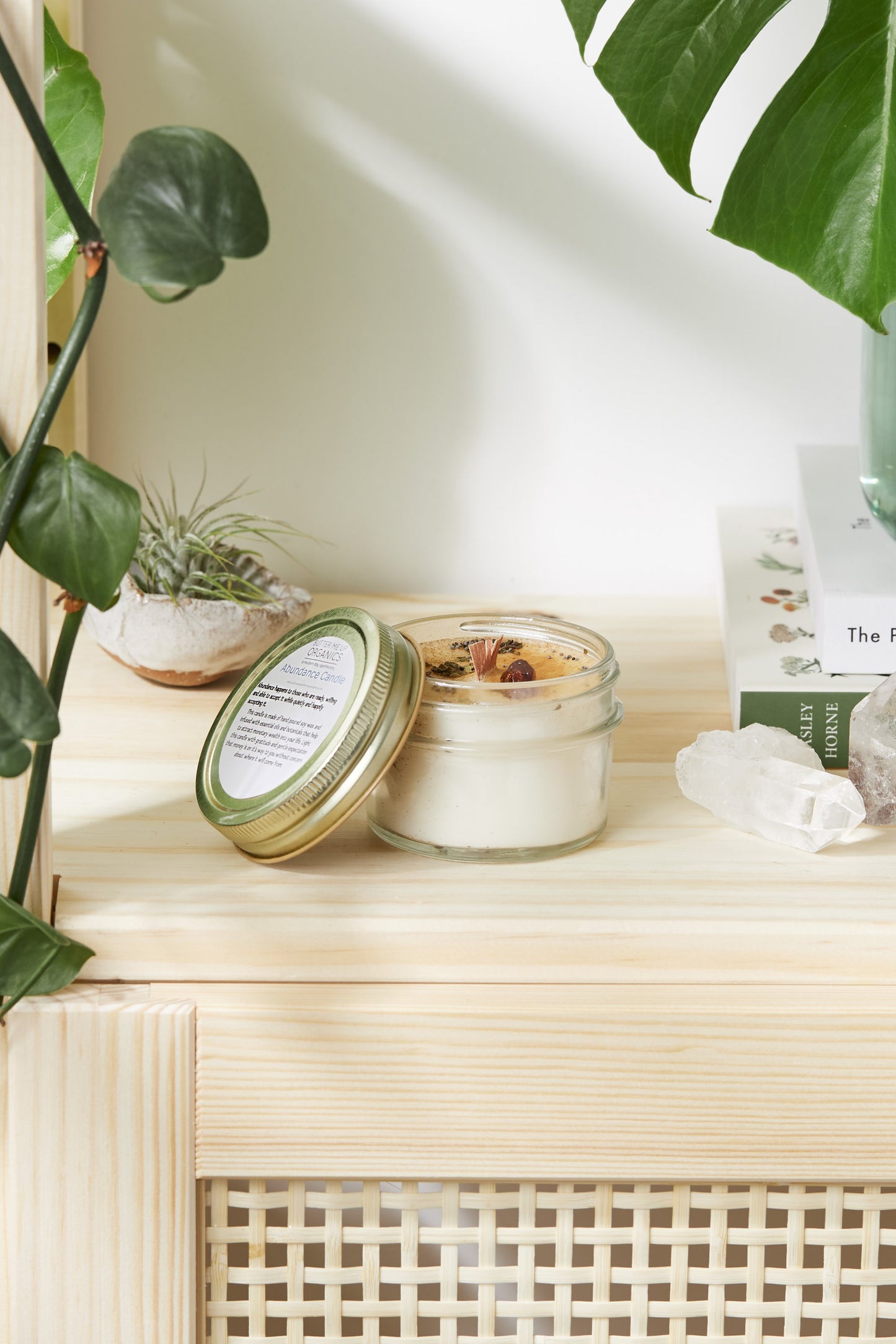 Abundance Candle / Intention Candle / Hand Poured