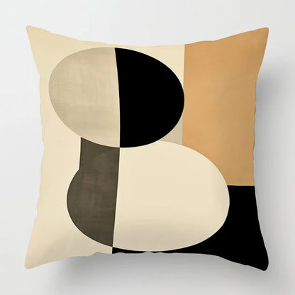 Abstract Geometric Pillow Cover