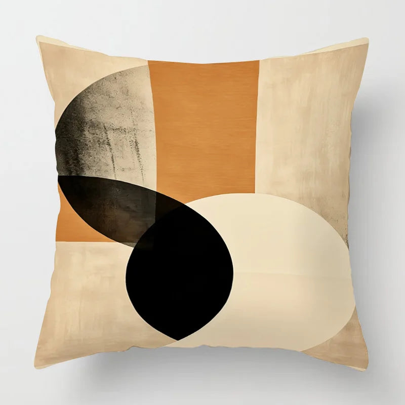 Abstract Geometric Pillow Cover